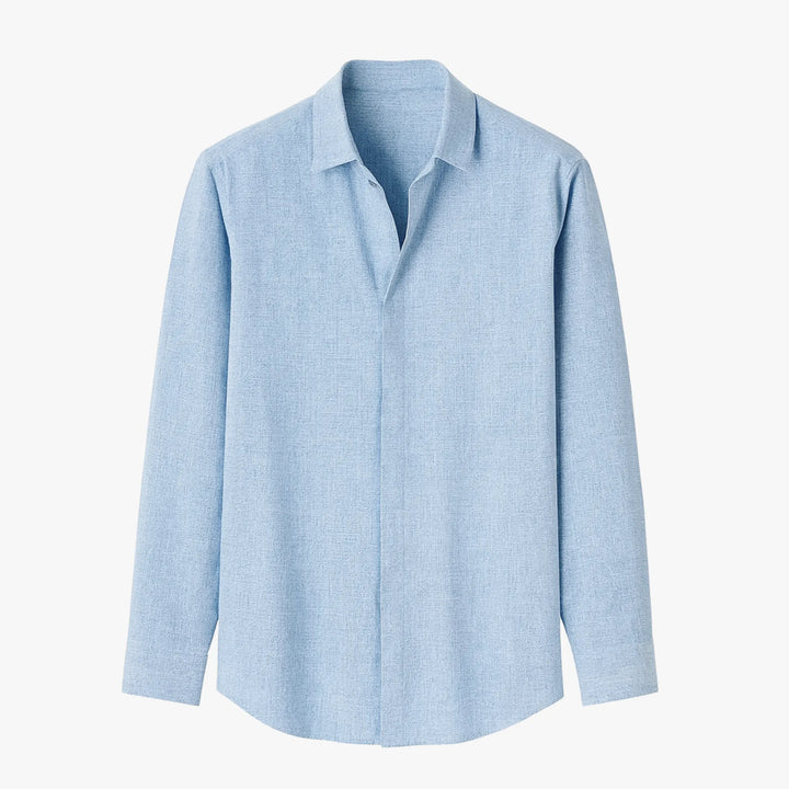 Chemise en lin luxueuse
