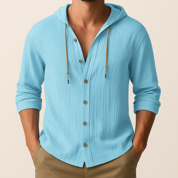 Marino hoodie en lin