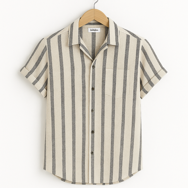 chemise rayée en lin